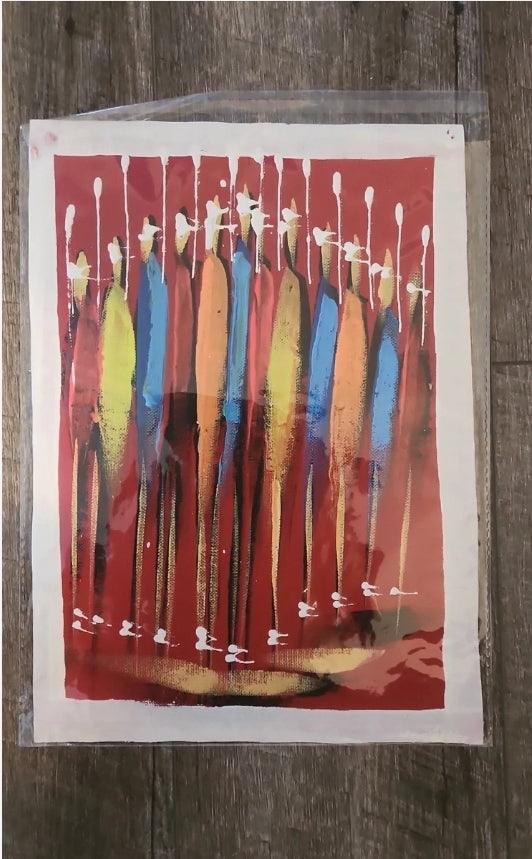 Small Let's Stand Together Painting – Ase Origins