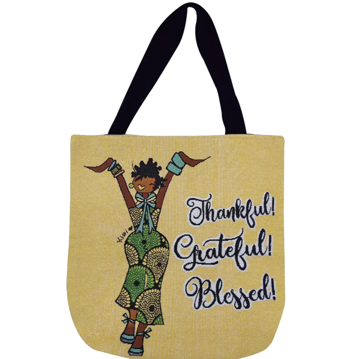 Thankful and Grateful Tote Bag