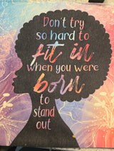 Born to Stand Out Canvas Bag