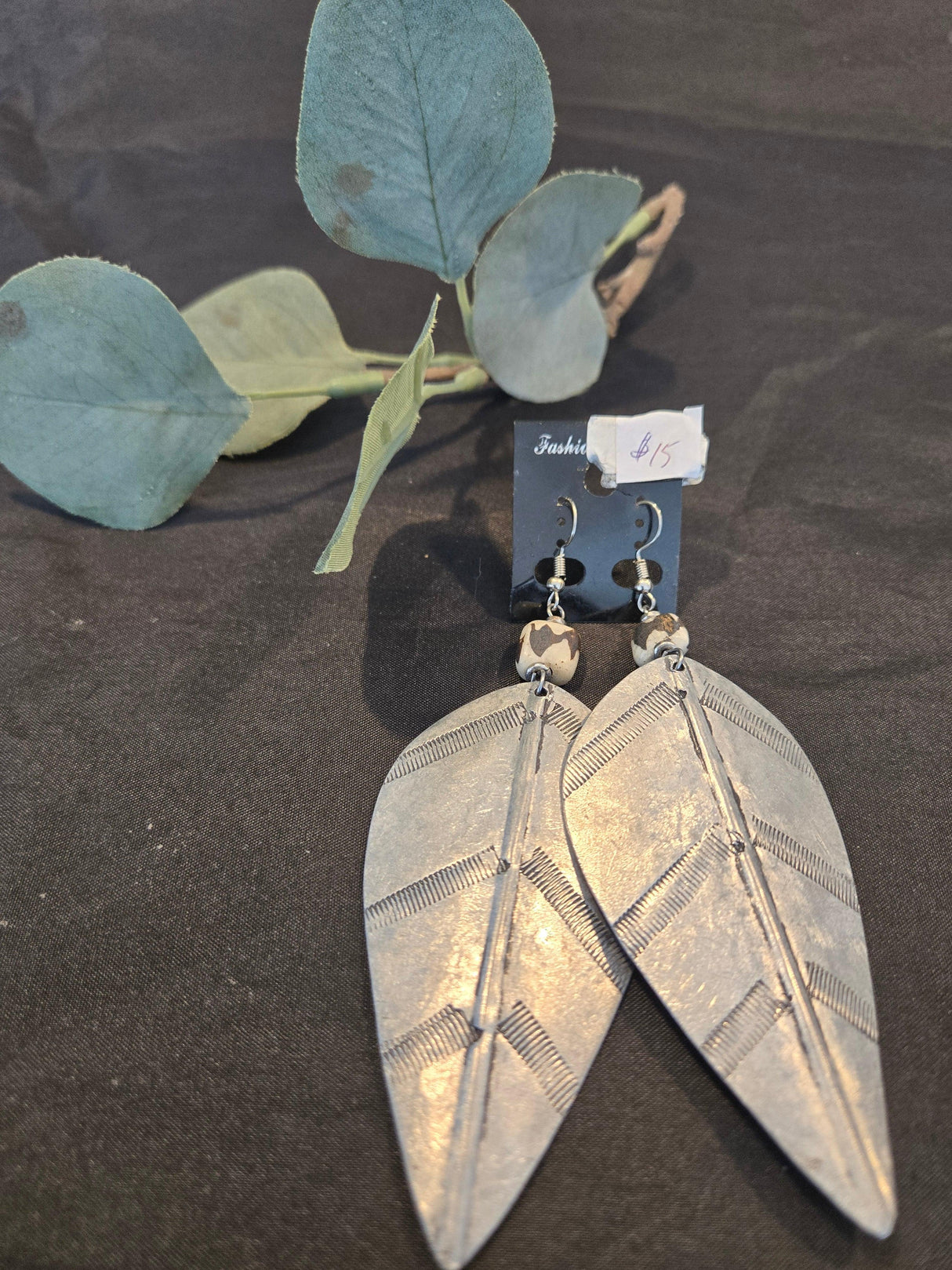 Leaf Earrings - Ase Origins
