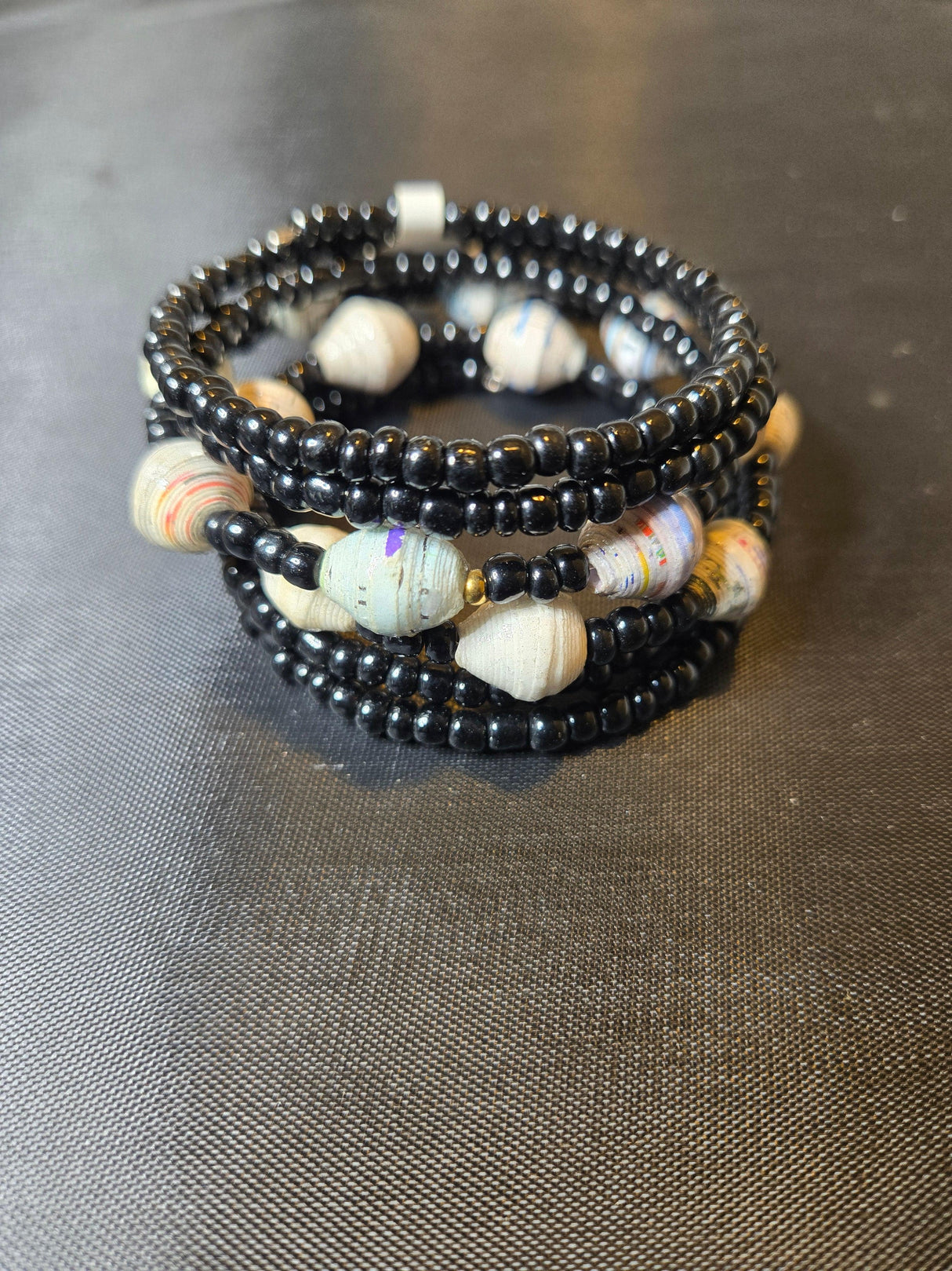 Paper Bead Wrap Bracelet - Ase Origins