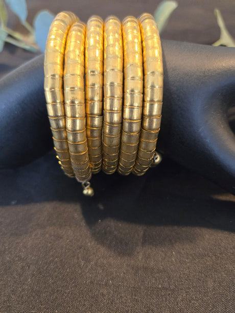 Brass wrap bracelet - Ase Origins