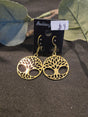 Brass Tree of life Earrings - Ase Origins