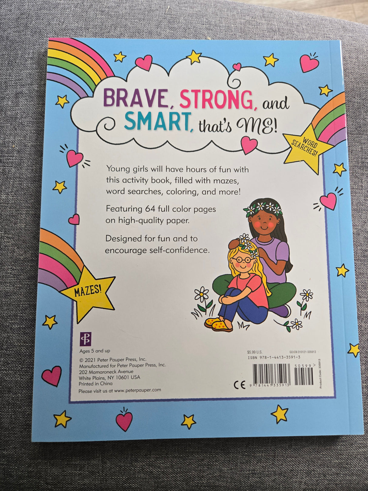 Brave, Strong, and Smart that's Me Book