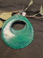 Large leather Earrings - Ase Origins