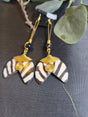 Brass and bone Earrings - Ase Origins