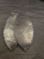 Large leather Earrings - Ase Origins