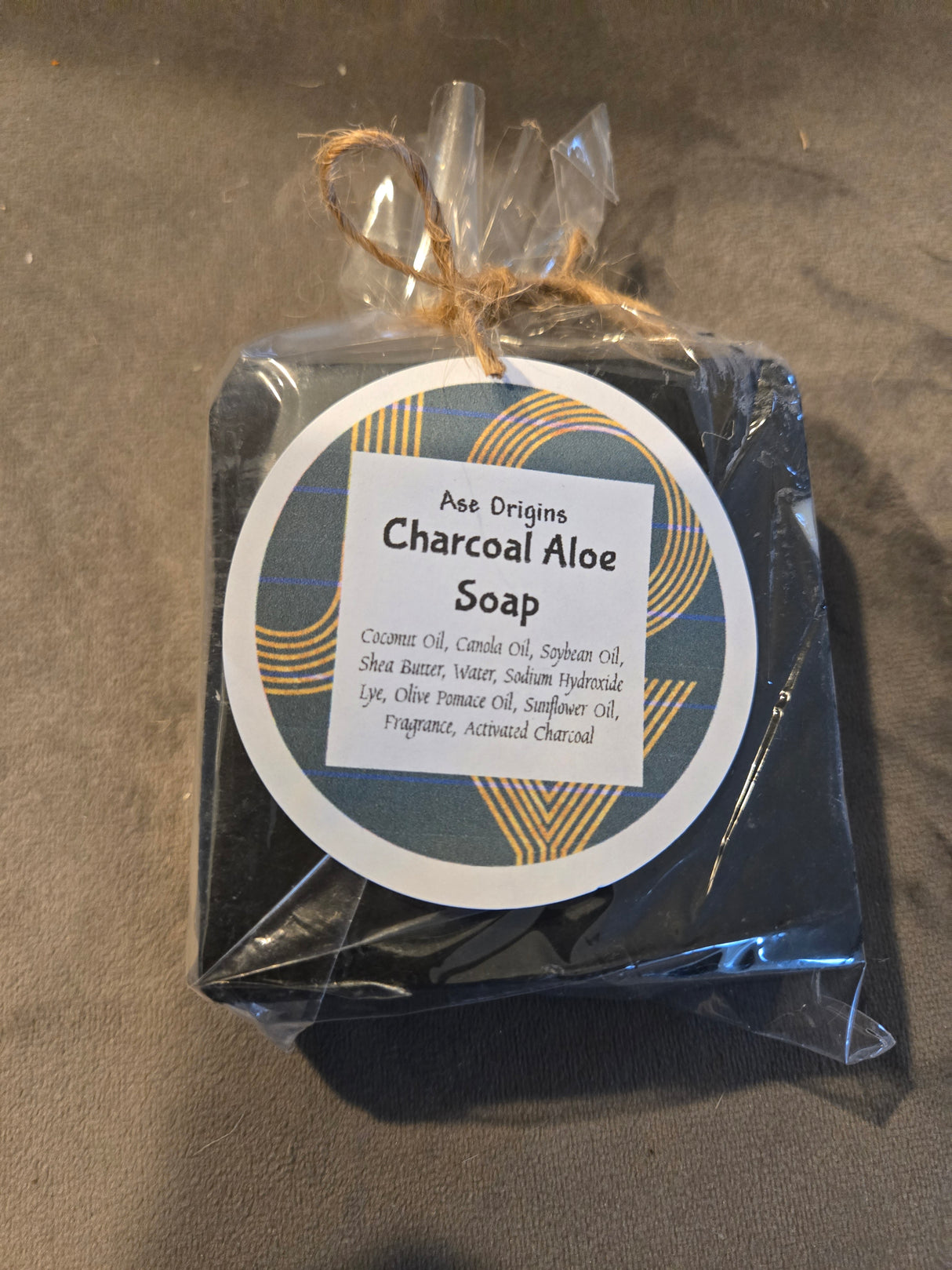Charcoal Aloe Soap