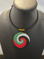 Swirled Cowrie and bead Choker - Ase Origins