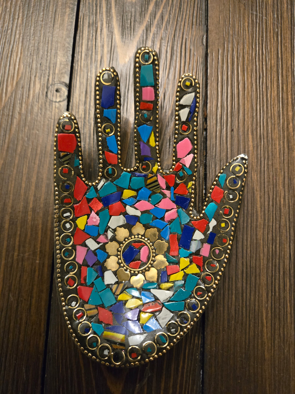 Open Hand Incense Holder