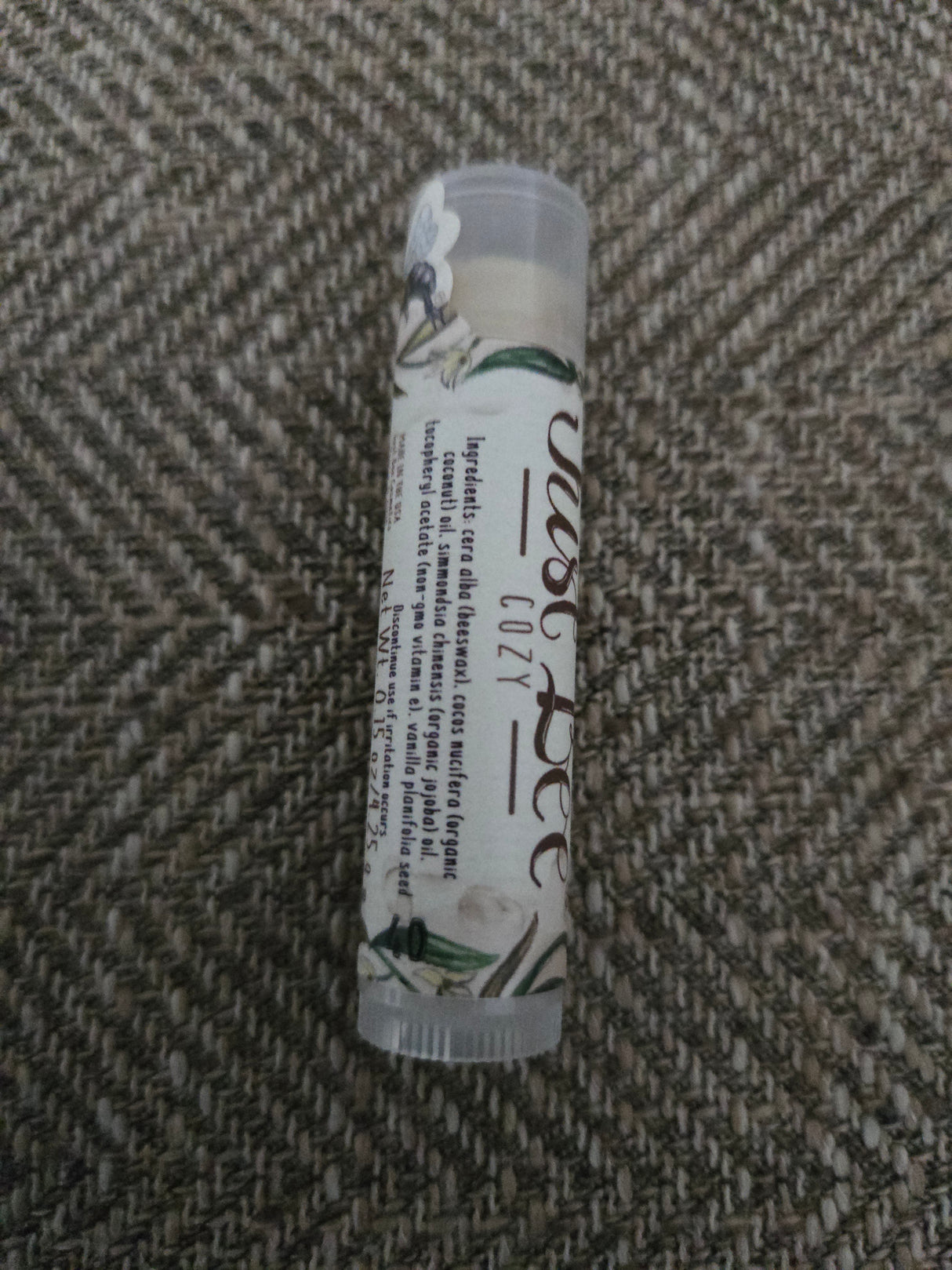 Just Bee All Natural Lip Balm-Vanilla