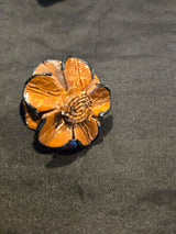 Leather Flower Ring - Ase Origins